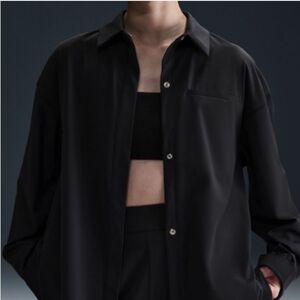 Nike Women's 24.7 PerfectStretch Dri-FIT Oversized Long Sleeve Shirt